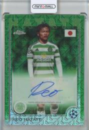 2024-25 Topps UEFA Club Competitions Japan Edtion Reo Hatate Green Mojo Autograph #CAHT【21/99】 Celtic FC