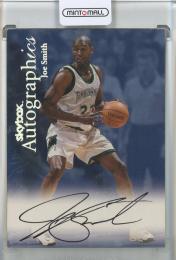 1999-00 SkyBox Premium Joe Smith Autographics #NNO Minnesota Timberwolves