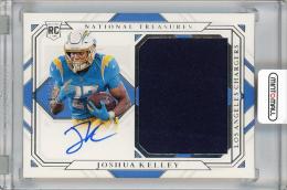 2020 PANINI National Treasures Rookie Material Signatures RPS Joshua Kelley Los Angeles Chargers 【34/99】