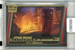 2020 Topps Star Wars Masterwork Into Carbonite #ESB-22 Empire Strikes Back 40th Anniversary Canvas【03/25】