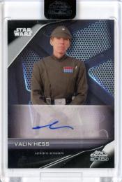 2023 Topps Chrome Black Star Wars Richard Brake as Valin Hess #A-RB Autographs