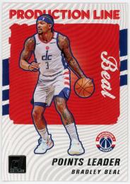 2021-22 Donruss Production Line #9 Bradley Beal