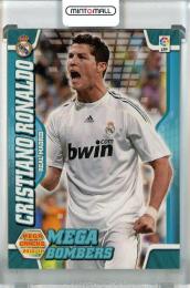 2010-11 Panini Megacracks La Liga Soccer Cristiano Ronaldo MEGA BOMBERS/#399 Real Madrid