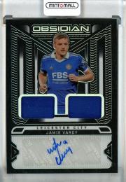 2022-23 Panini Obsidian Soccer Jamie Vardy Dual Jersey Ink/#DJI-JVA/AUTO/【16/33】 Leicester City