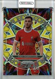 2023-24 Panini Prizm Premier League Soccer Andy Robertson Kaleidoscopic/Gold Prizms/#12【09/10】 Liverpool FC
