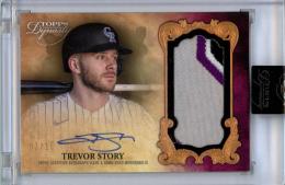 2021 Topps Dynasty Trevor Story #DAP-TS5 Autograph Patch Card【2/10】 Colorado Rockies