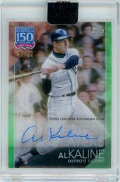 2019 Topps Clearly Authentic Al Kaline #YBP-AK Autograph Green【42/99】 Detroit Tigers
