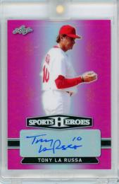 2018 Leaf Sports Heroes Tony La Russa #BA-TLR Autograph Red【3/5】