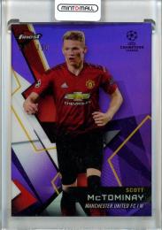 2018-19 Topps Finest UEFA Champions League Scott McTominay Purple Refractors/#16【203/250】 Manchester United
