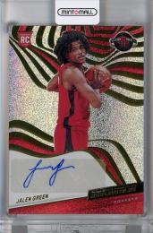 2021-22 Panini Revolution  Jalen Green Rookie Autographs RC #7