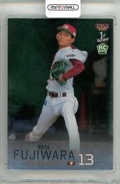 2026 BBM ベースボールカード 1STバージョン 藤原聡大 #102 ルーキーパラレル  銀紙版【134/300】 楽天