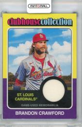 2024 TOPPS HERITAGE Brandon Crawford Jersey St.Louis Cardinals