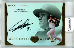 EPOCH 2024 日本プロ野球 OBクラブ キャリア・アチーブメント	サブロー	直筆サインカード	54/65