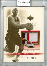 2003-04 Upper Deck Ultimate Collection Jason Kidd Patches #JKP【018/100】 New Jersey Nets