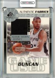 2003-04  Upper Deck SP Game Used Tim Duncan Authentic Fabrics #TDJ San Antonio Spurs