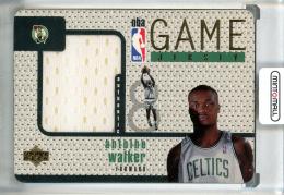 1997-98 Upper Deck Antoine Walker Game Jerseys #GJ17 Boston Celtics
