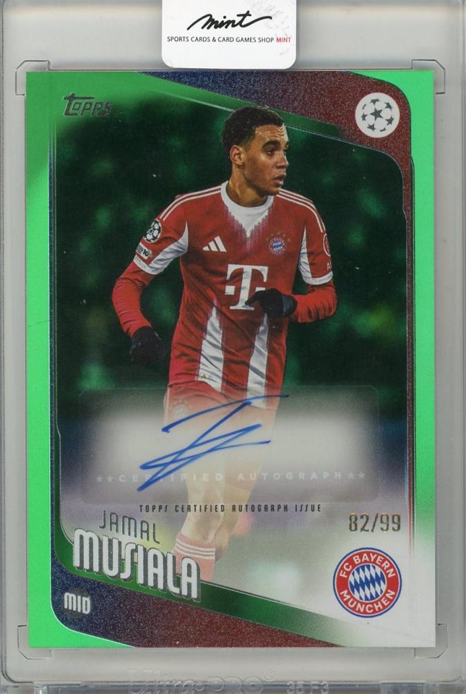 ムシアラ　メモラビリア•auto(サイン)カード　25シリ ミントモール / MINT 吉祥寺店 / 2025-26 TOPPS UEFA CLUB