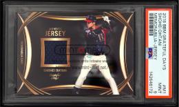 2018 BBM 大谷翔平 Grateful Days M1 大谷翔平 ジャージーカード【371/399】【PSA MINT 9】 (MSV#2210)