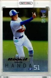 2026 BBM ベースボールカード 1STバージョン 半田南十 #053 ルーキーパラレル 金箔版【033/100】 日本ハム