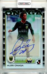 2025 TOPPS J.LEAGUE FLAGSHIP 翁長聖 #A-HON AUTOGRAPH Black Parallel【02/10】 東京ヴェルディ