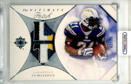 2008 Upper Deck Ultimate Collection LaDainian Tomlinson #UP-LT The Ultimate Patch Card【03/15】 Chargers