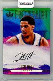 2017-18 Panini Court Kings Josh Hart #FP1-JOH Fresh Paint I Autograph Card Lakers