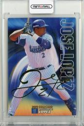 2019 カルビー STARCARD  ロペス 金箔サインカード S-43