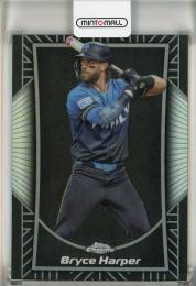 2025 Topps Chrome Bryce Harper Shadow Etch #SE4 Philadelphia Phillies