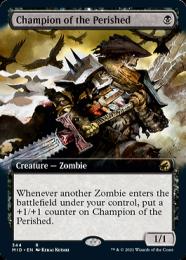 【ご確認用】MID 拡張アートfoil 滅びし者の勇者 英語 1枚 　MTG ミントモール / MINT GAMES MTG(東日本橋) / 【MID】【ENG】《滅びし者