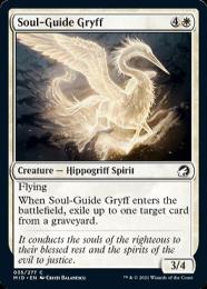 【MID】【ENG】【Foil】《魂標グリフ/Soul-Guide Gryff》