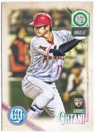 2018 TOPPS Gypsy Queen Shohei Ohtani Base Rookie Card NO.89