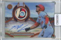 2025 Topps Tribute Nolan Arenado Autograph Patches Orange #APAARE【14/25】 St. Louis Cardinals