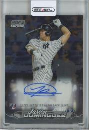 2024 Stadium Club Jasson Dominguez Chrome Autographs #SCCAJD New York Yankees