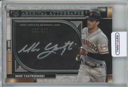 2021 Topps Museum Collection Mike Yastrzemski Archival Autographs #AAMY【132/300】 San Francisco Giants