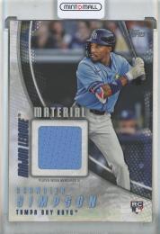 2025 Topps Update Chandler Simpson Major League Materials #MMUCSI Tampa Bay Rays