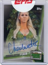 2019 Topps WWE Money In The Bank  Charlotte Flair Autographs 079/199
