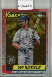 2025 Topps Don Mattingly '90 Topps Silver Pack Chrome Gold Refractors #T90C2【50/50】 New York Yankees