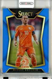 2015-16 Panini Select Wesley Sneijder Base Blue Parallel【201/299】 Netherlands