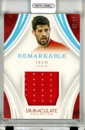 2017 Panini Immaculate Collection Isco Remarkable Memorabilia Blue Parallel【25/35】 Spain
