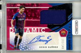 2018-19 Panini Treble Denis Suarez Dynamic Autographed Material【132/149】 Barcelona