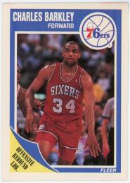 1989-90 Fleer #113 Charles Barkley