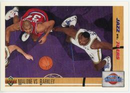 1991-92 Upper Deck #31 Karl Malone CC/Charles Barkley