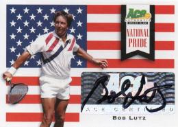 2013 ACE Authentic Grand Slam  Bob Lutz Autograph