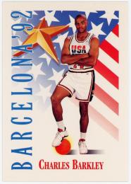1991-92 SkyBox #530 Charles Barkley USA
