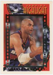 1993-94 Topps Gold #1 Charles Barkley HL