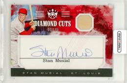2018 Panini Diamond Kings Stan Musial #DMC-SM Diamond Cuts Autograph Relic Card【6/25】 St. Louis Cardinals