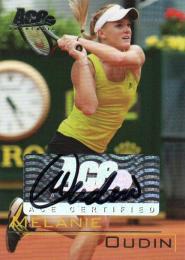 2011 ACE Authentic  Melanie Oudin Autograph