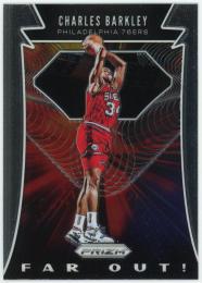 2019-20 Panini Prizm Far Out! #16 Charles Barkley
