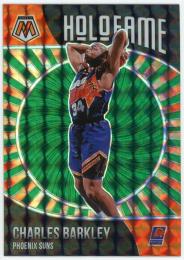 2020-21 Panini Mosaic HoloFame Mosaic Green #2 Charles Barkley