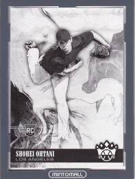 2018 Panini Diamond Kings Baseball Los Angeles Angels Shohei Ohtani  Base,  Variation Black